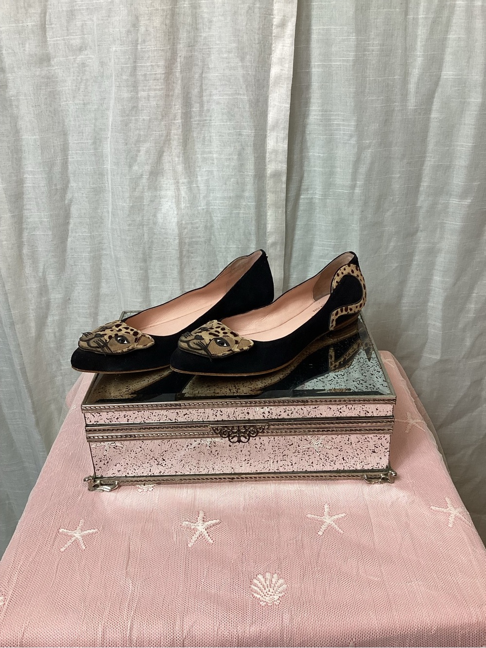 Kate Spade Norman Leopard Calf Hair Flats; Size: 7.5 - Picture 1 of 7